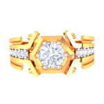 Ayleen Solitaire Mens Ring