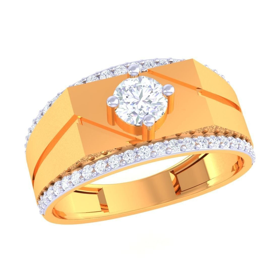 Molly Diamond Mens Ring