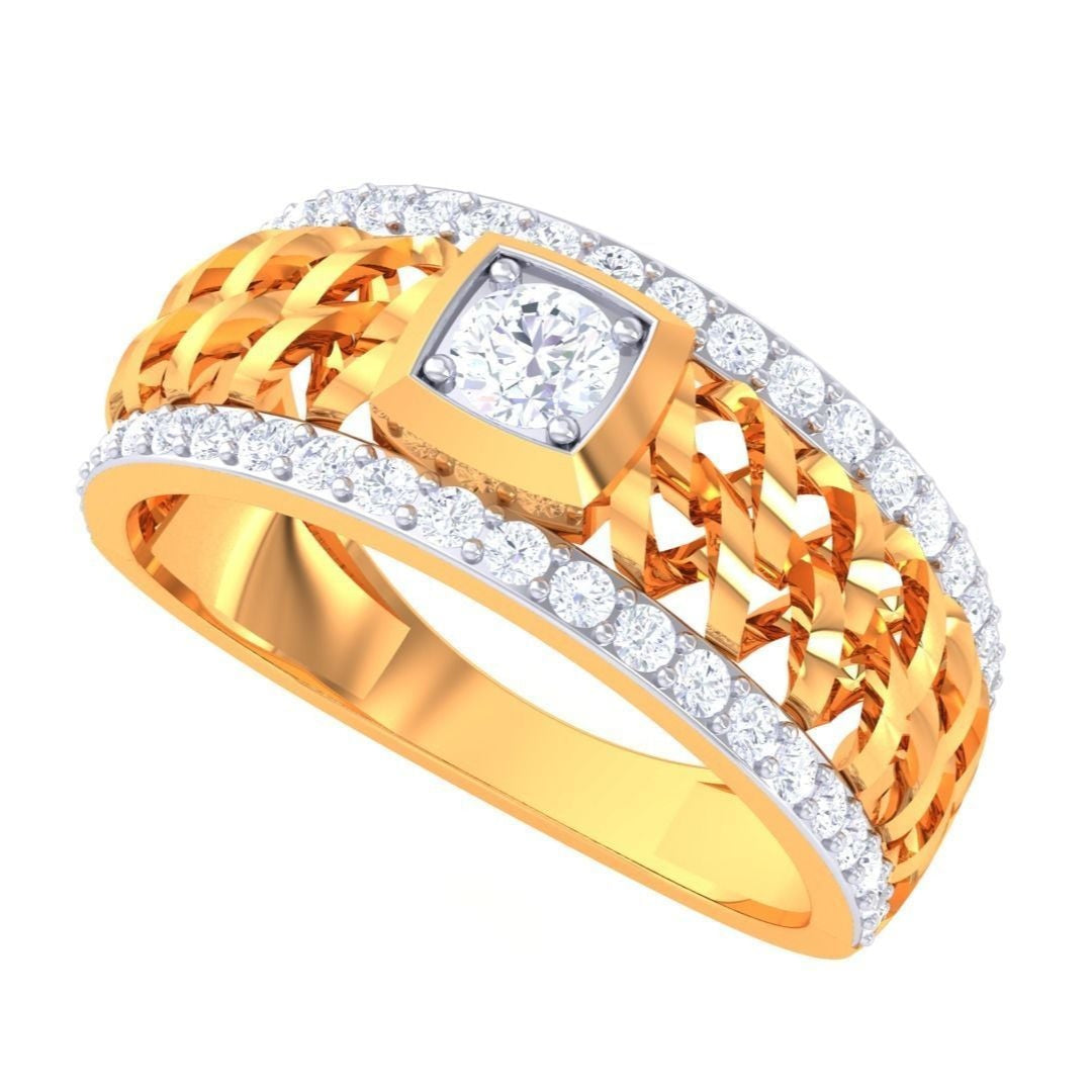 Marielle Diamond Mens Ring