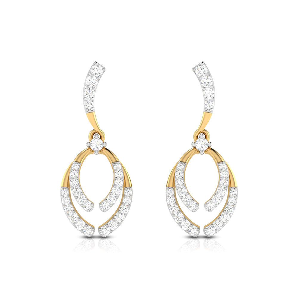 Flora Diamond Earring