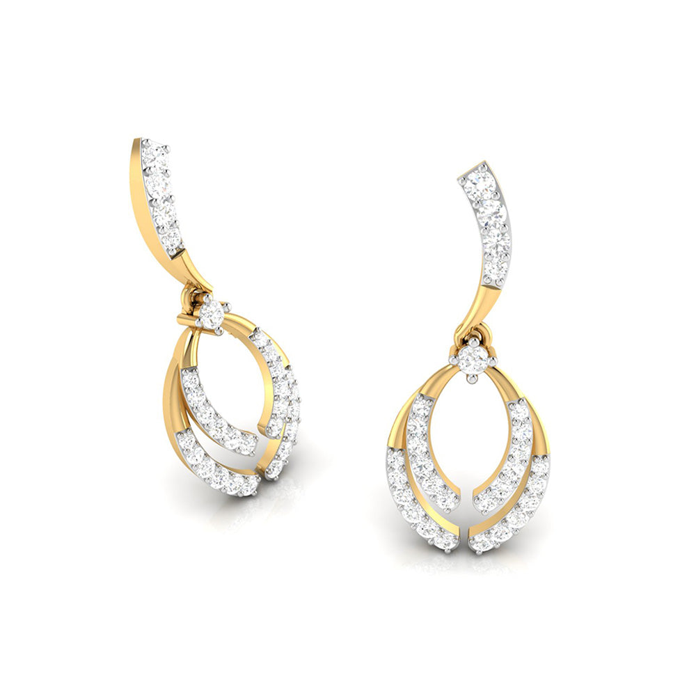 Flora Diamond Earring