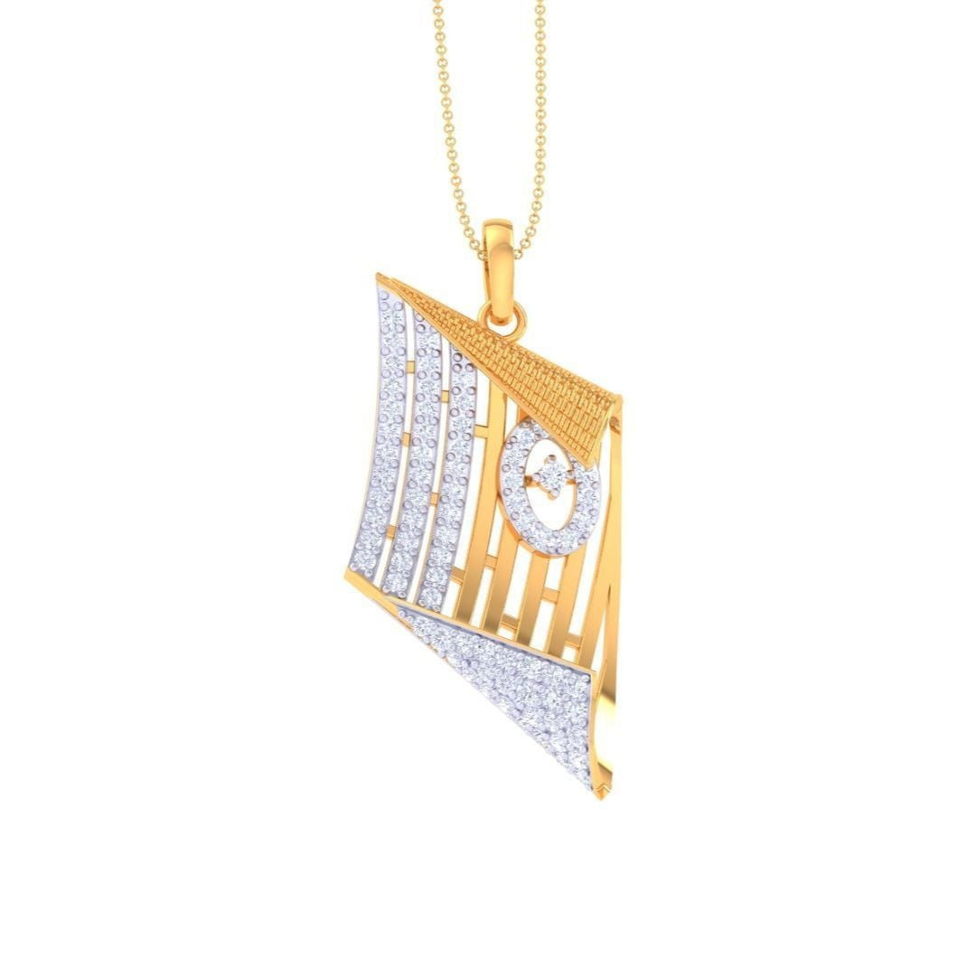 Rose Diamond Pendant