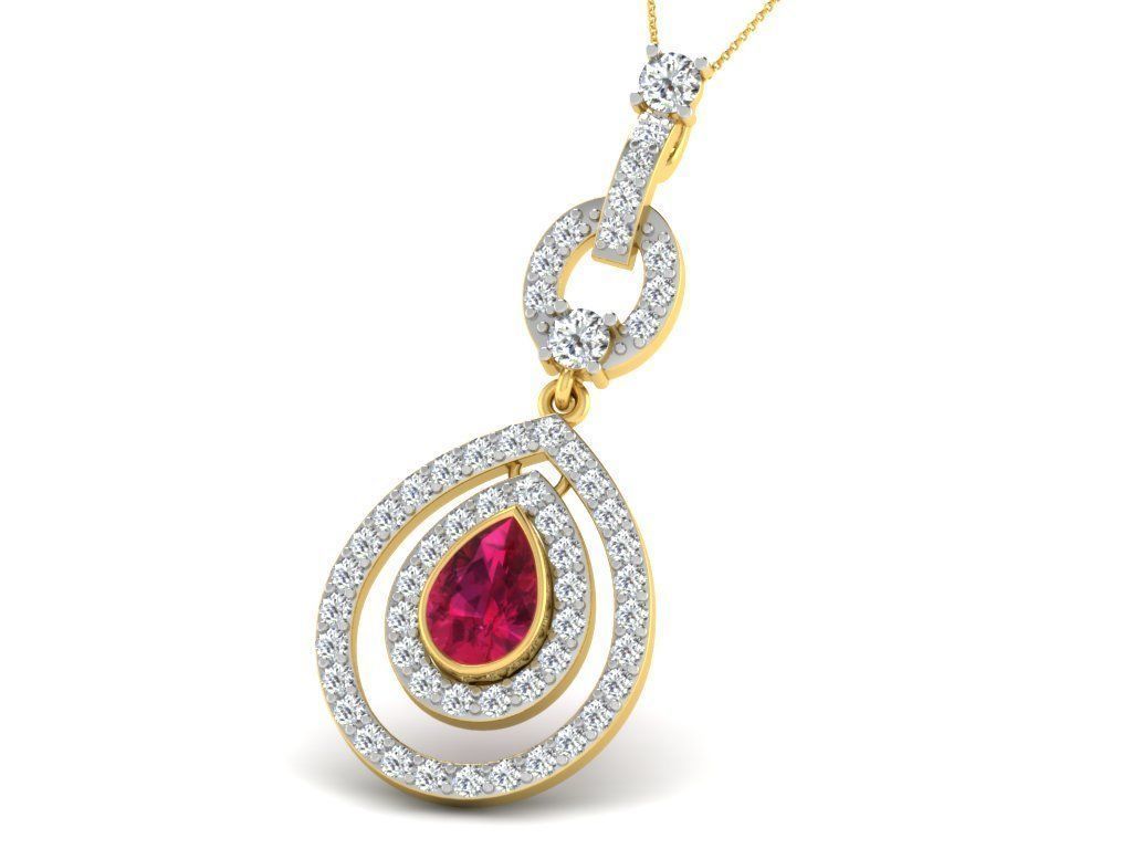Valery Solitaire Pendant