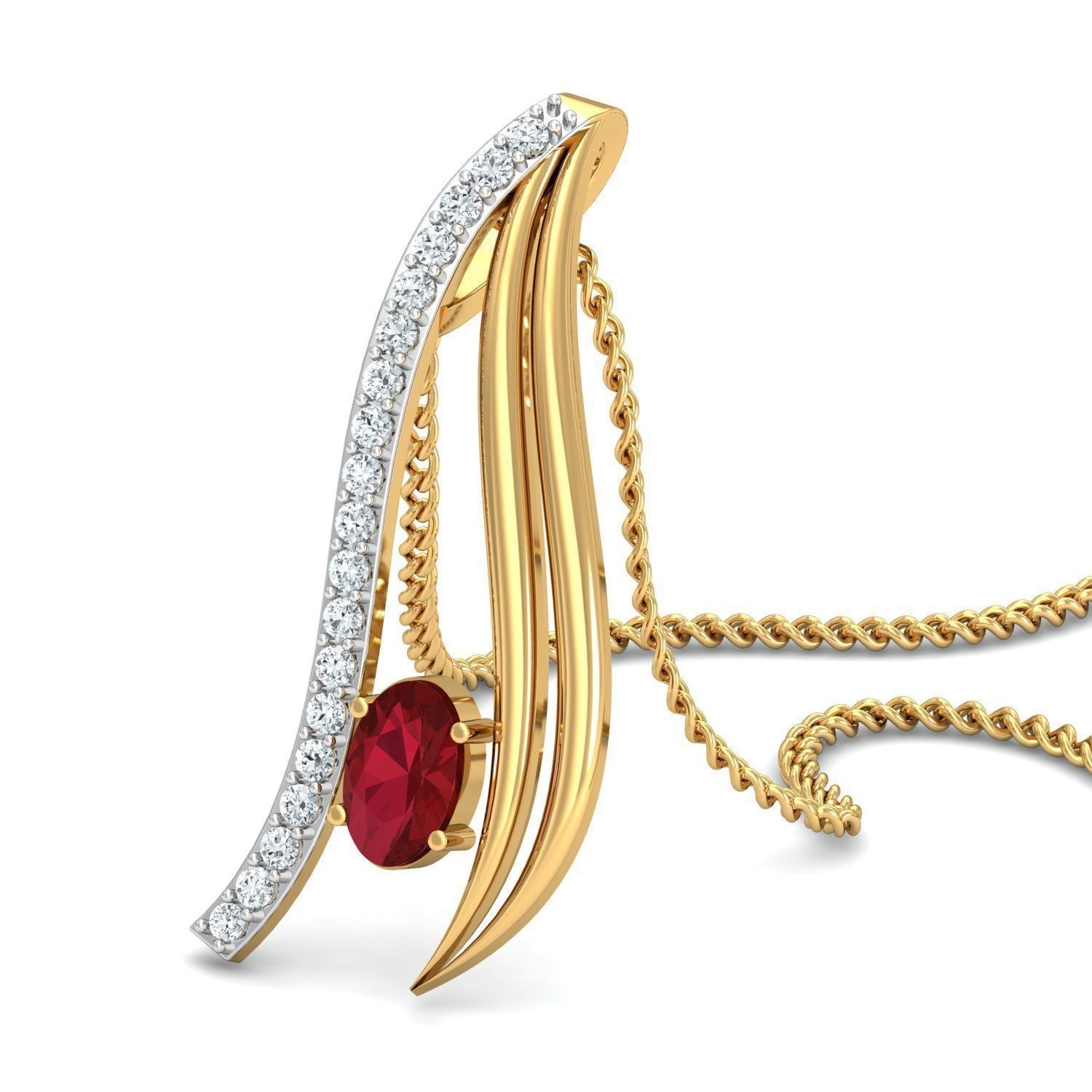 Raquel Solitaire  Pendant