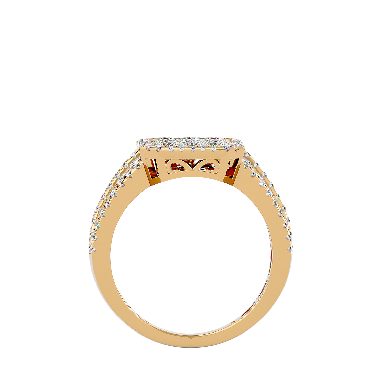Juliet Mens Studded Ring