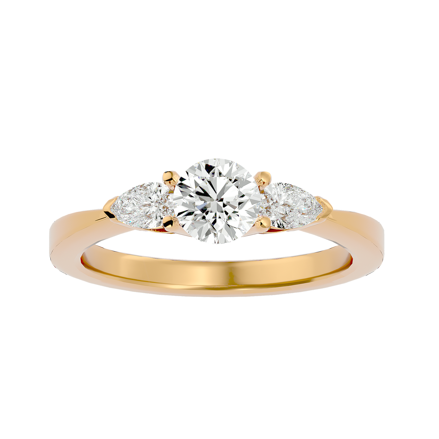 Oakley Diamond Three Stone Ring