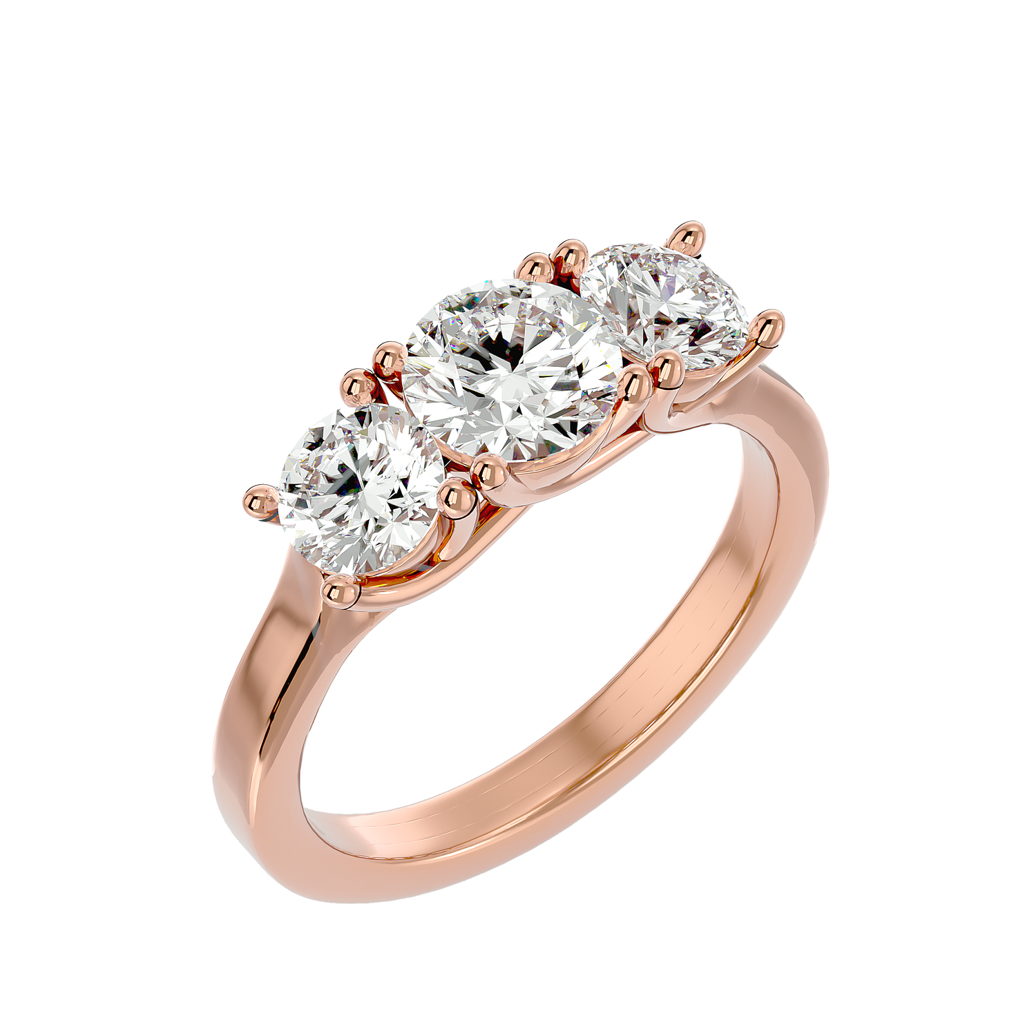Jada Diamond Three Stone Ring