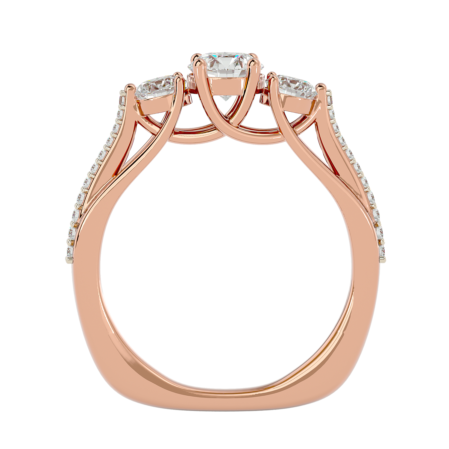 Aviana Diamond Three Stone Ring