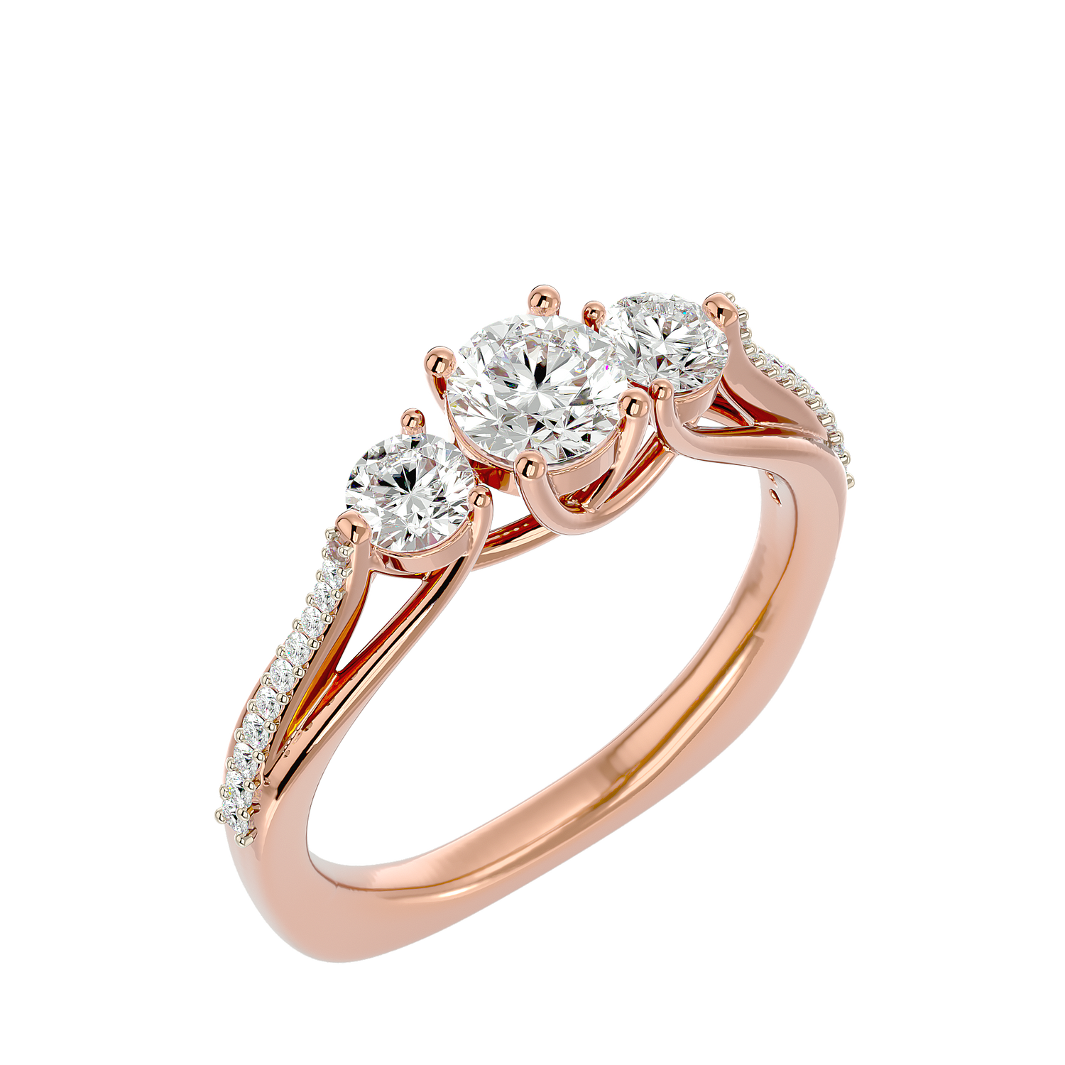 Aviana Diamond Three Stone Ring