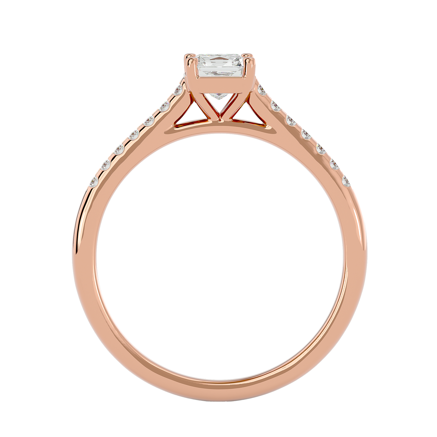 Alessandra Diamond Solitaire Ring