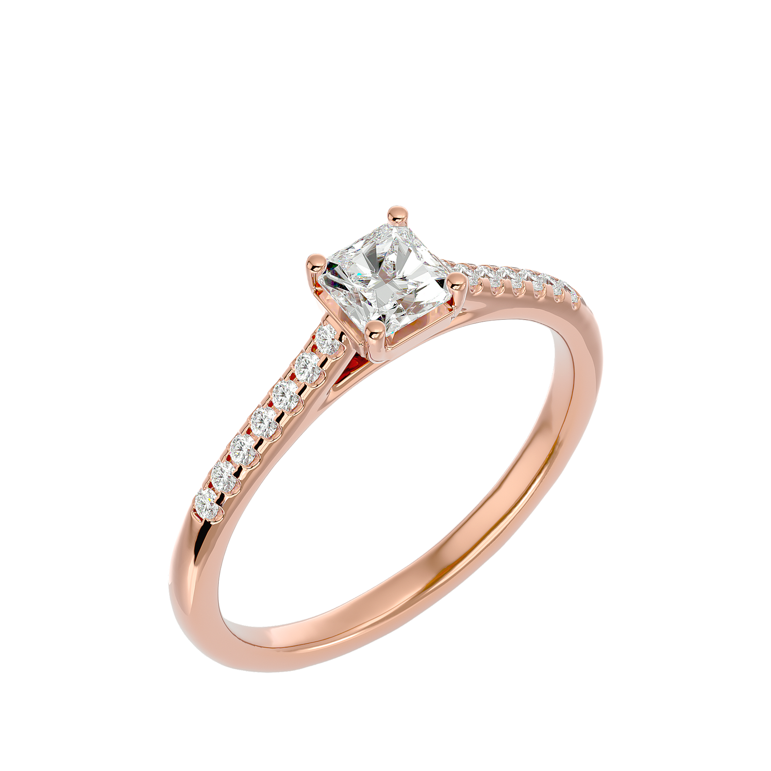 Alessandra Diamond Solitaire Ring