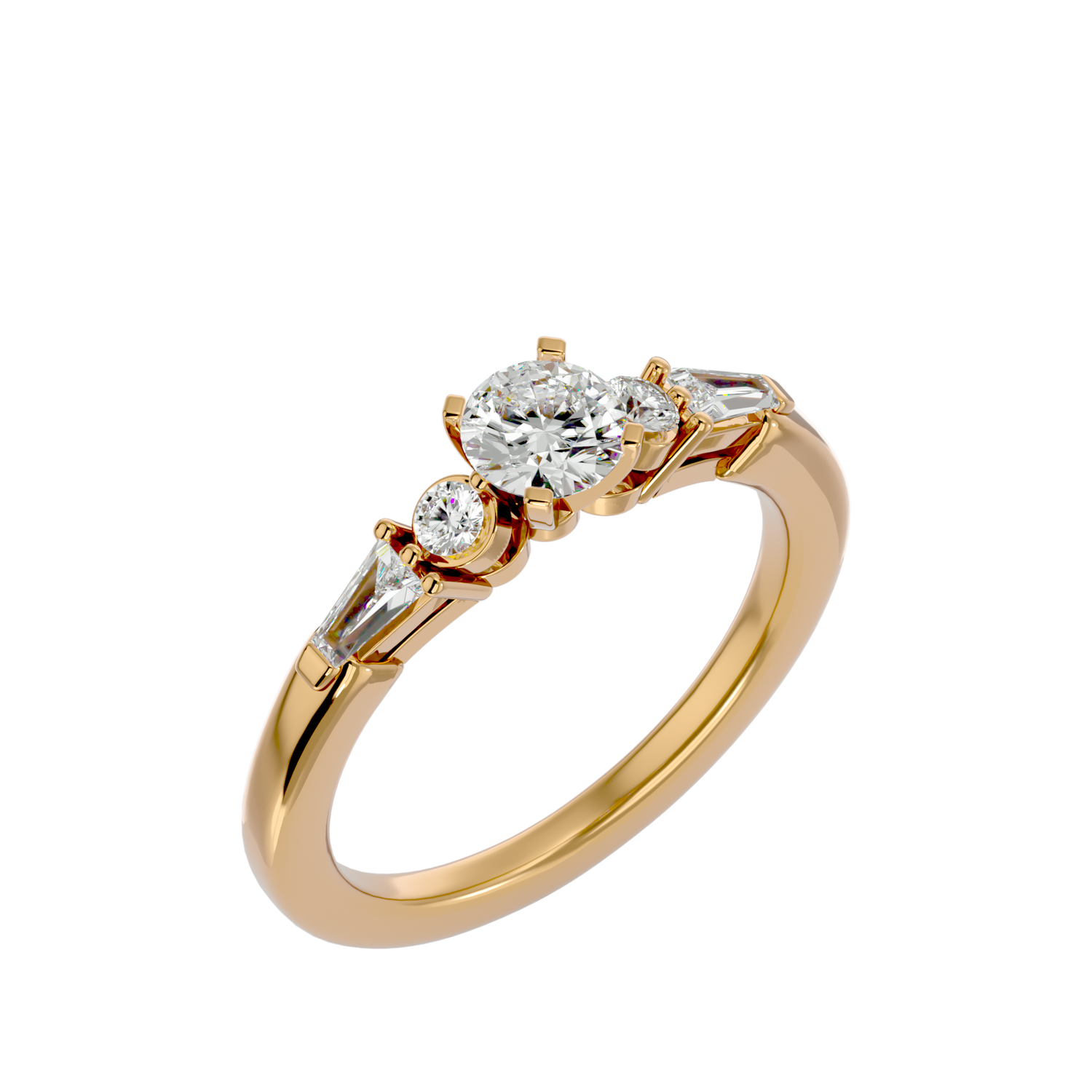 Gabriela Diamond Solitaire Ring