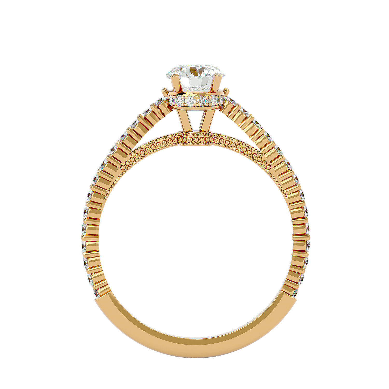 Amira Diamond Solitaire Ring