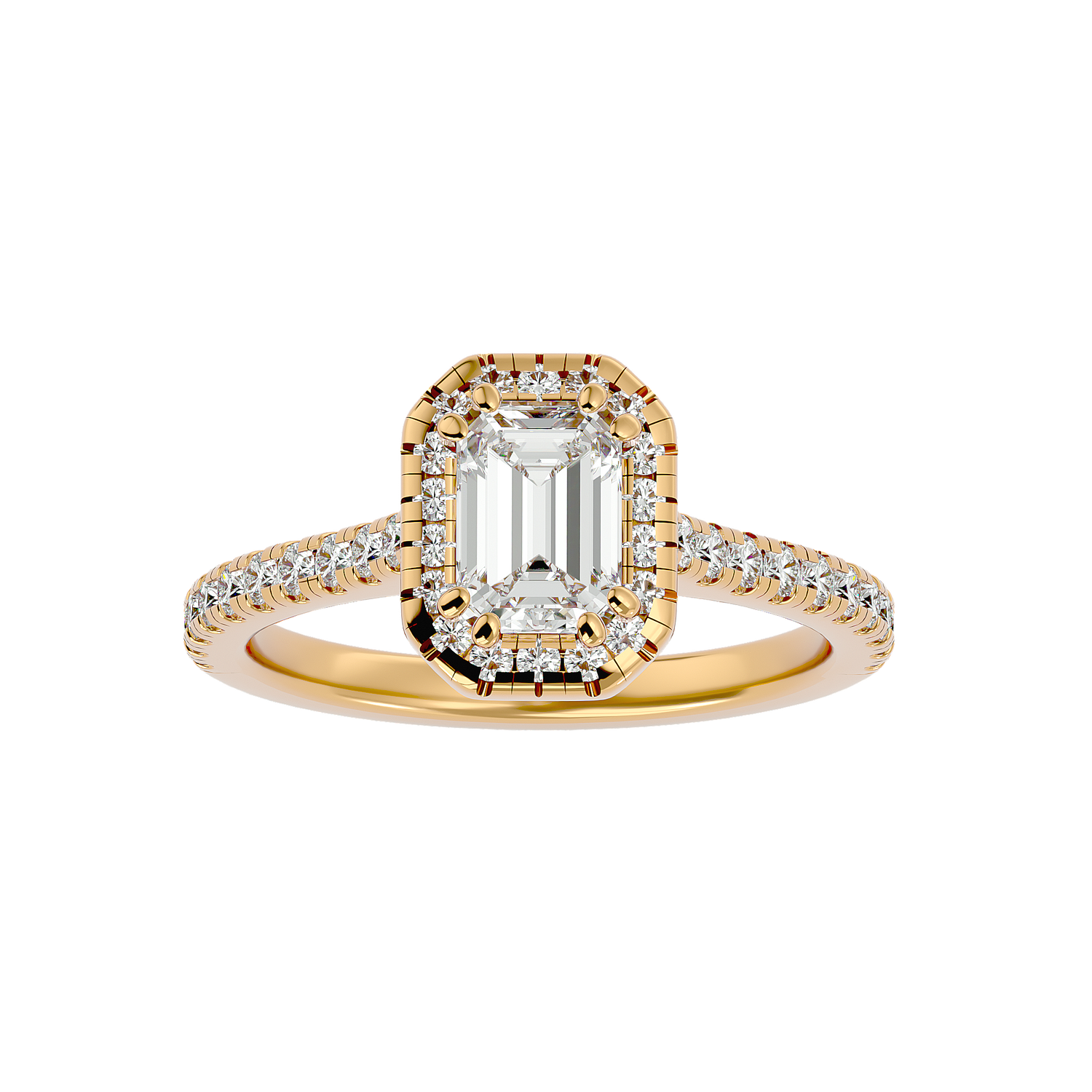 Jaylee Diamond Halo Ring