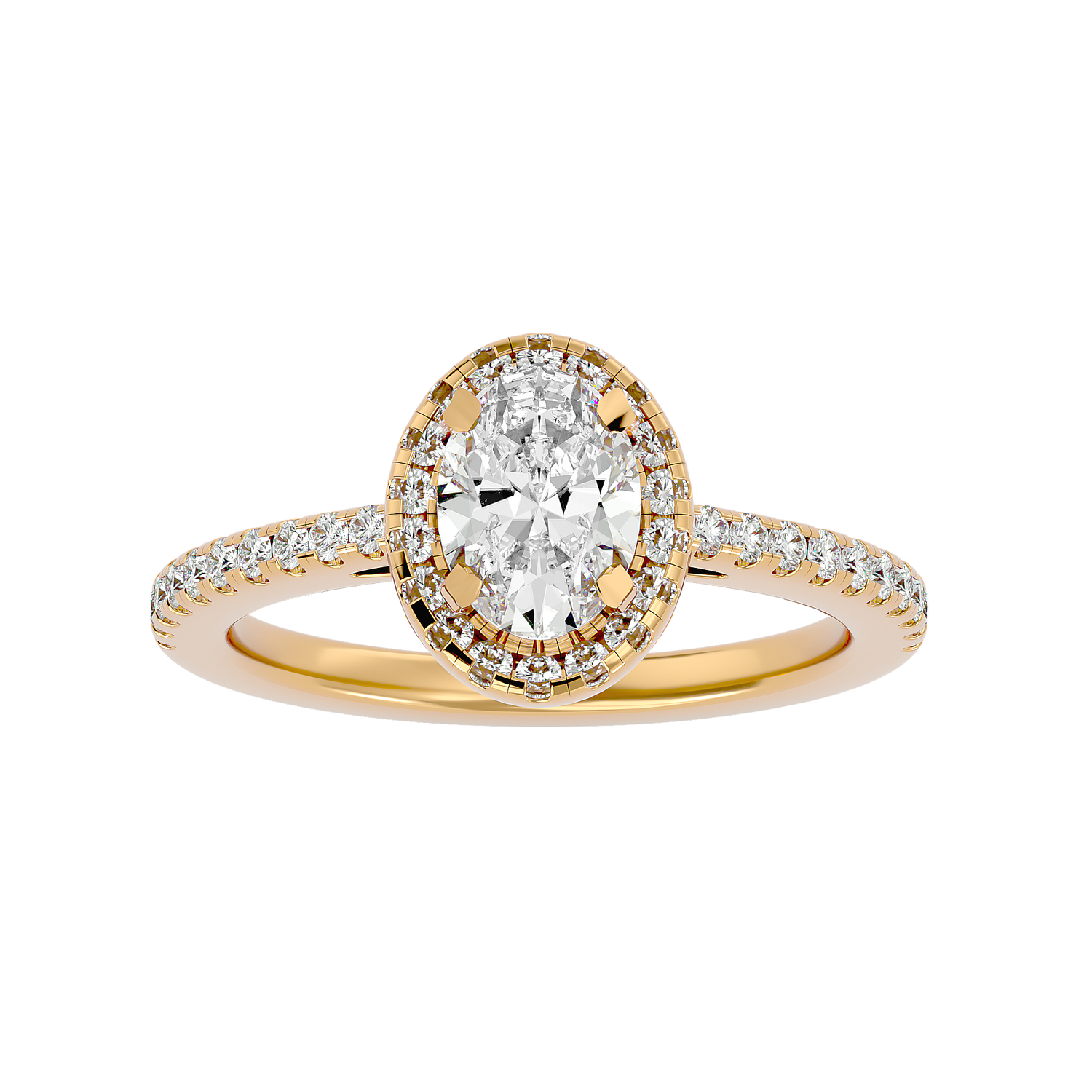 Liliana Diamond Halo Ring