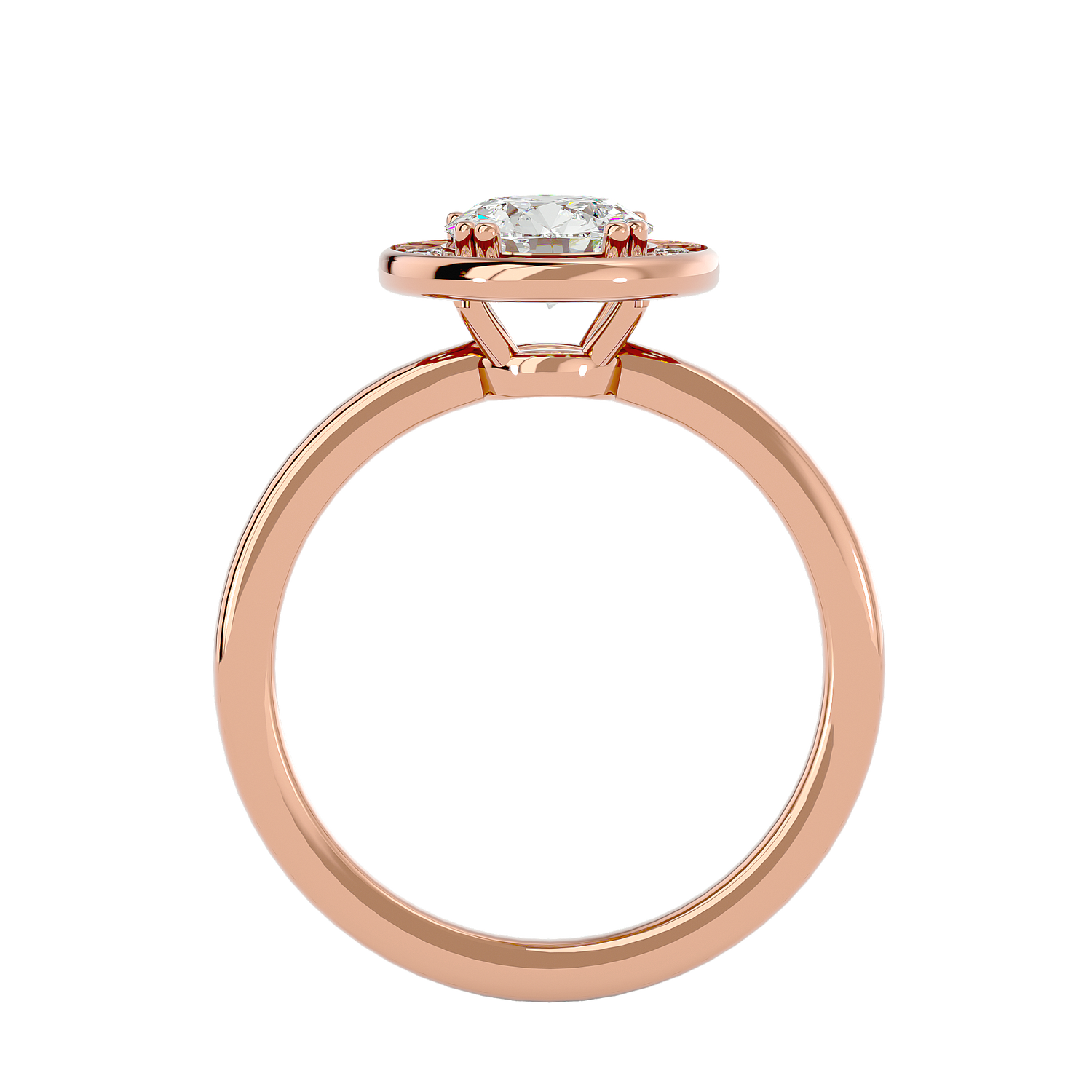 Millie Diamond Halo Ring