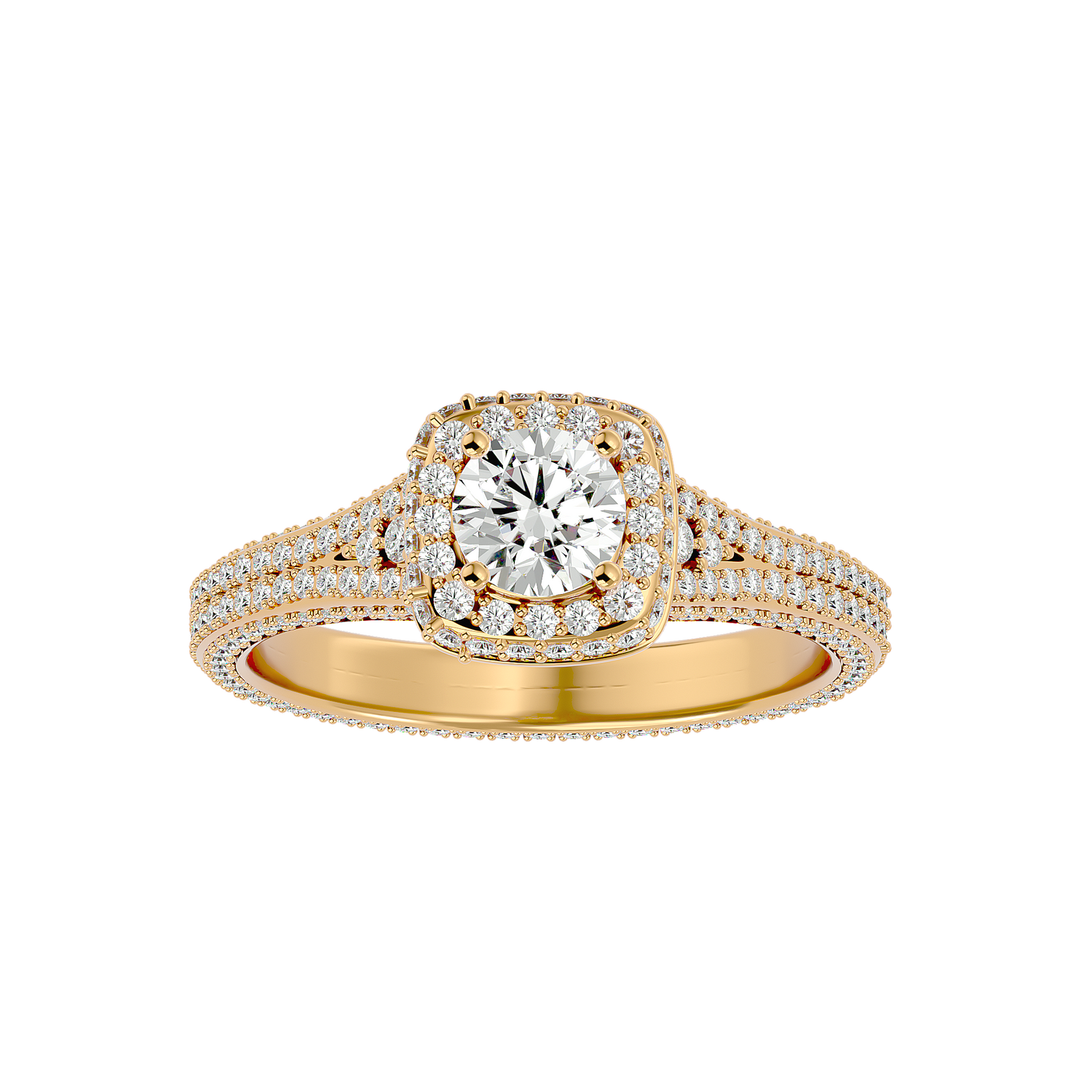 Nina Diamond Halo Ring