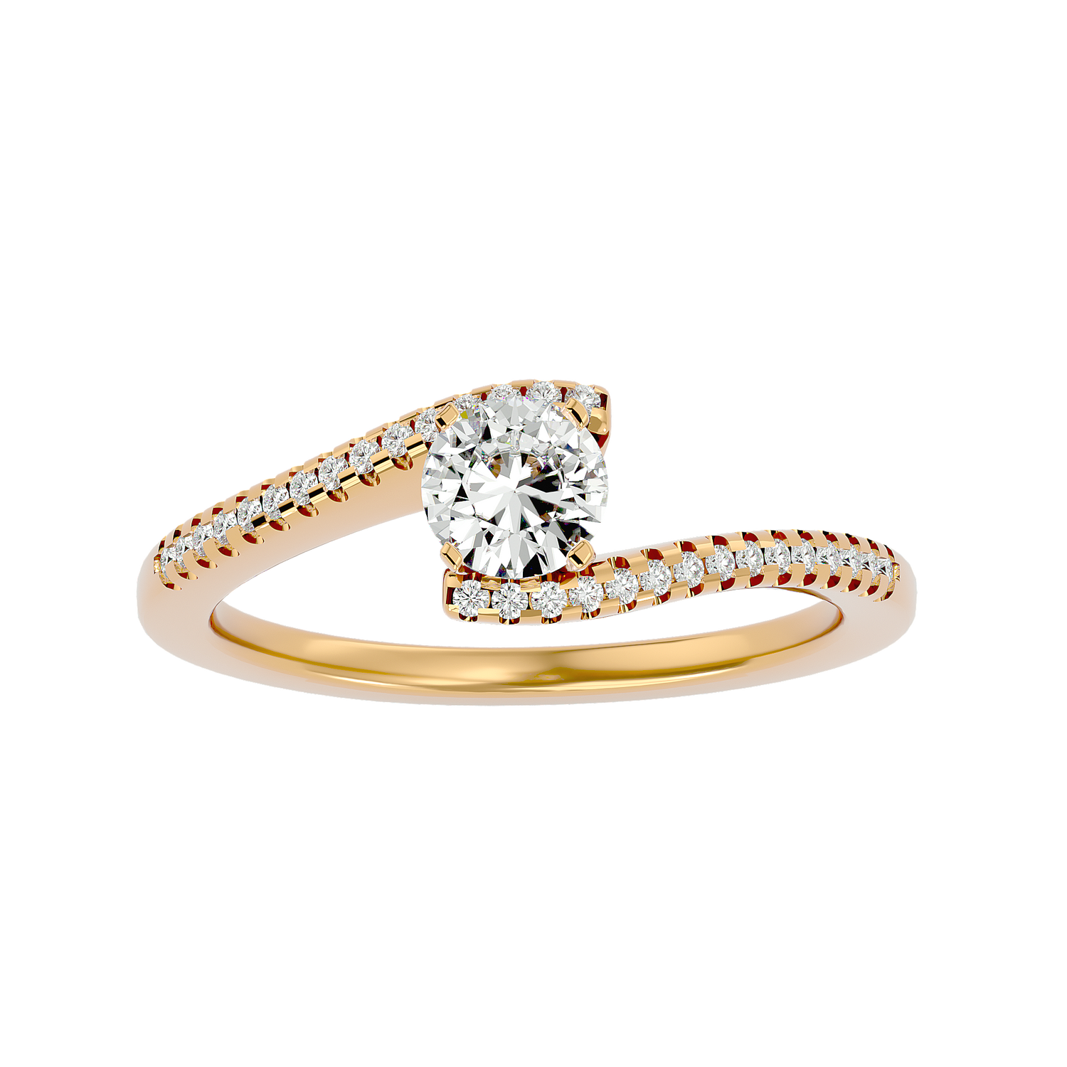 Allie Diamond Solitaire Ring