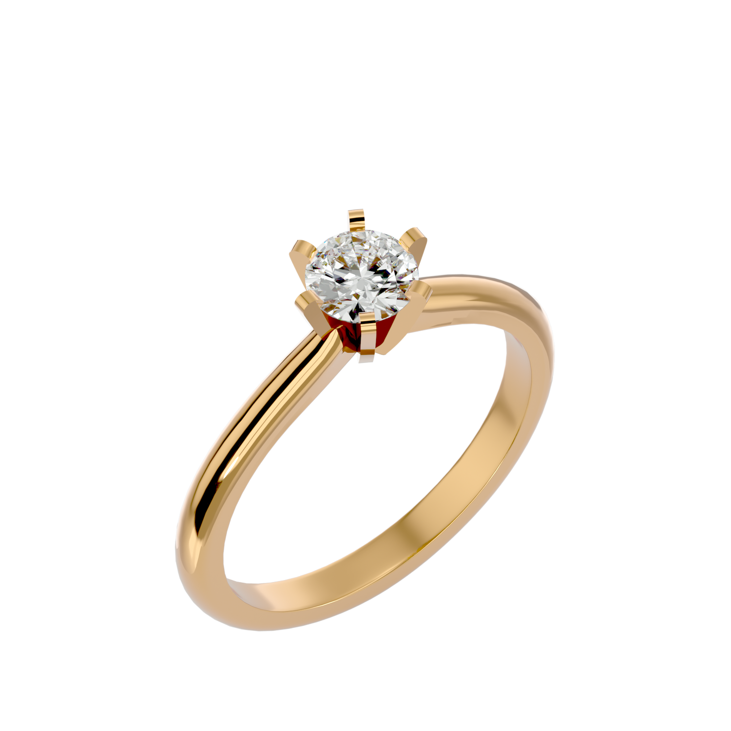 Melissa Diamond Solitaire Ring