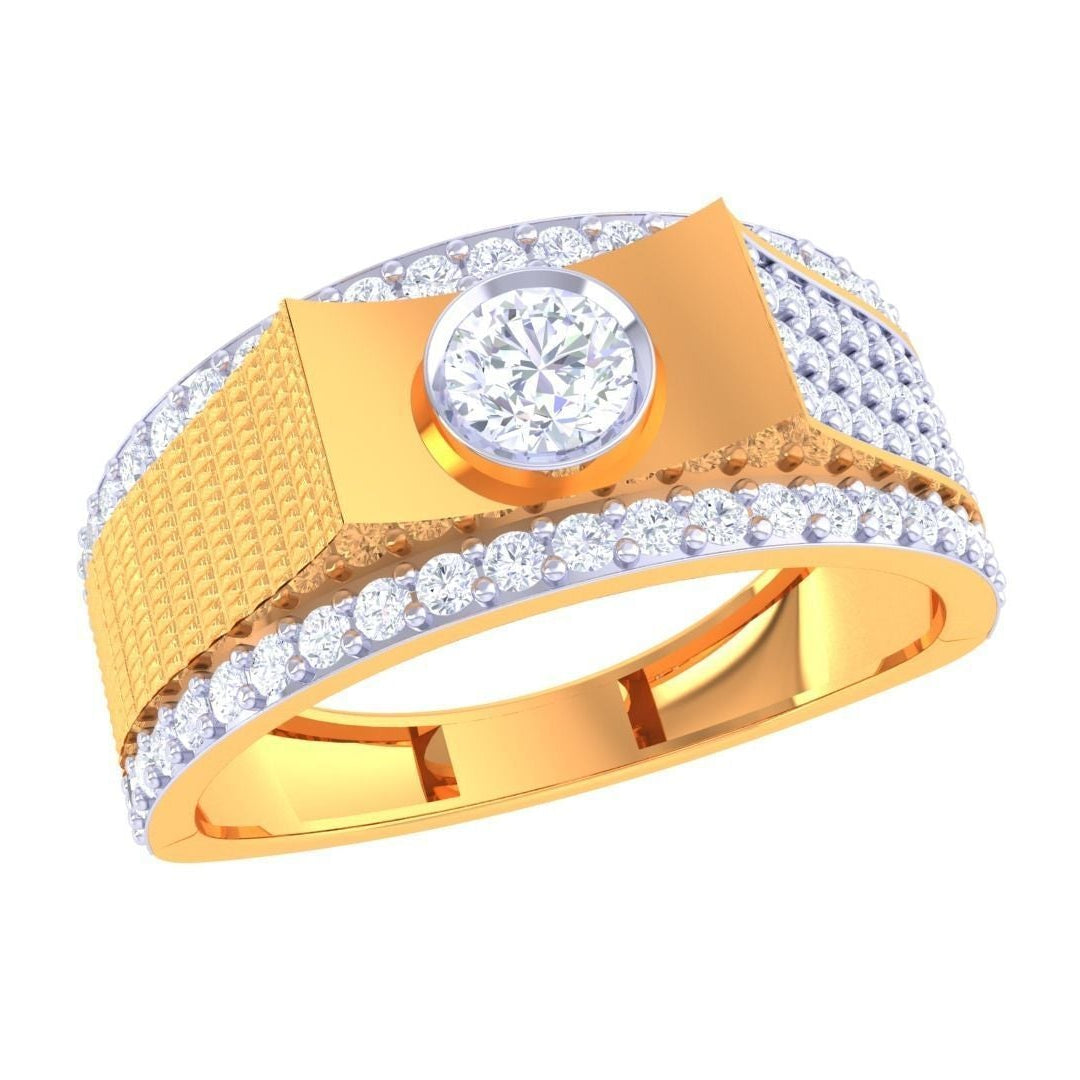 Sophie Diamond Mens Ring
