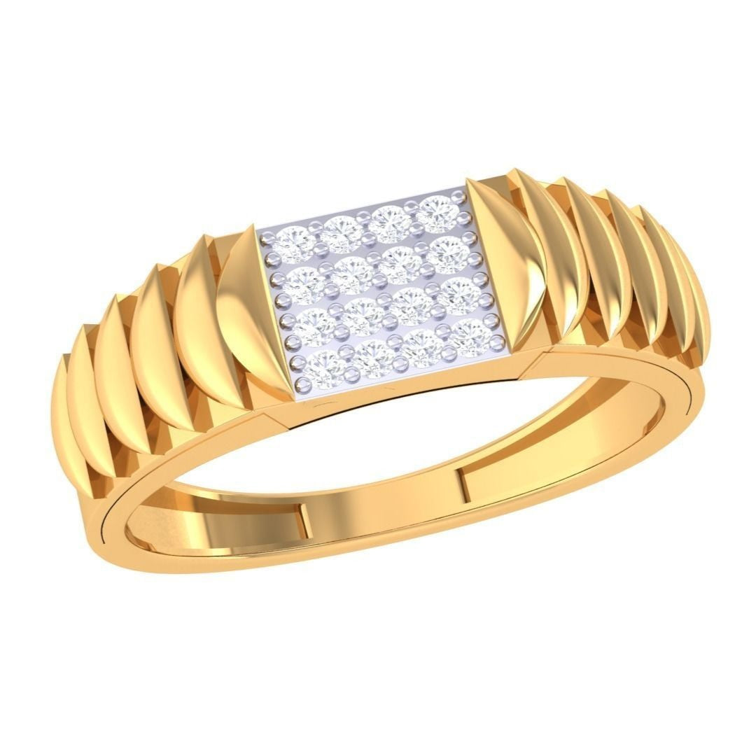 Christiana Diamond Mens Ring