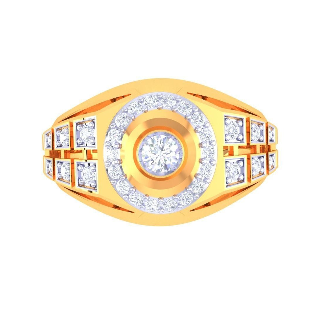 Isabella Diamond Mens Ring
