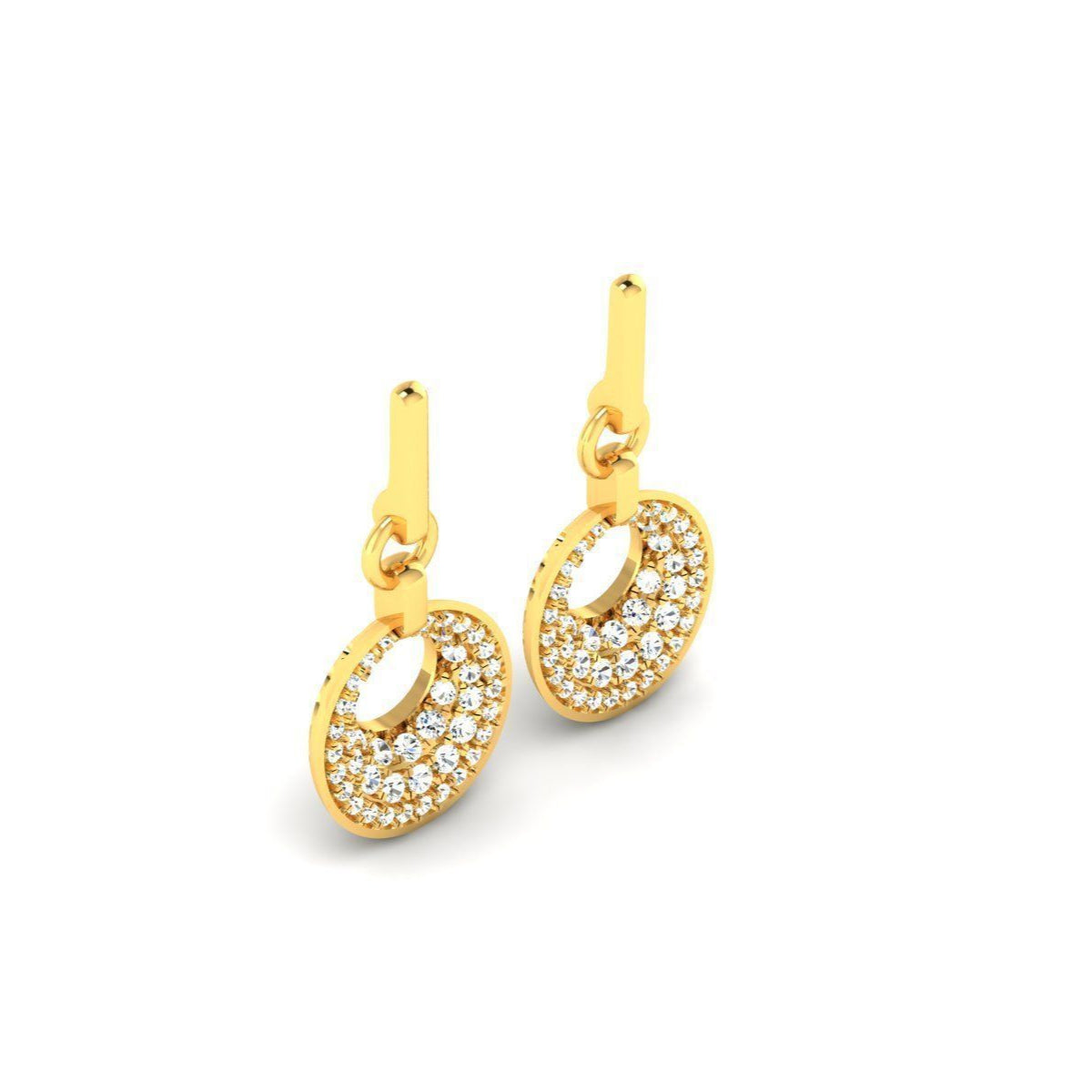 Omega Diamond Earring
